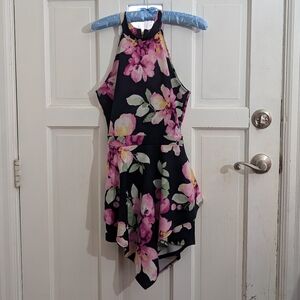 Floral Halter Jumper